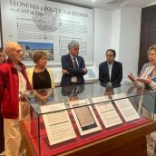 Inauguración de la nueva exposición en el Archivo Histórico Provincial de León 