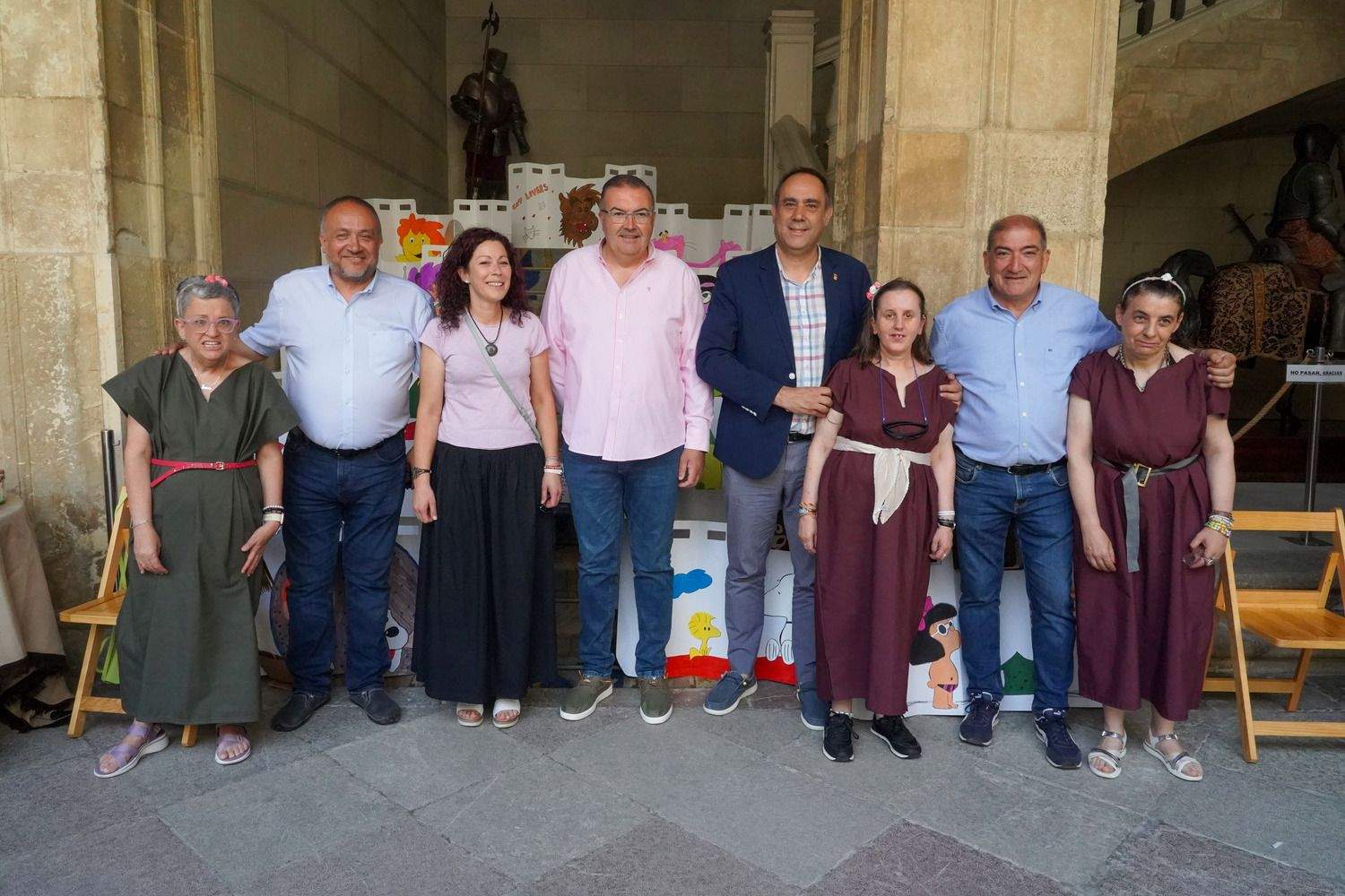 Inauguración de la Feria Medieval de los centros asistenciales de la Diputación de León | Campillo / ICAL