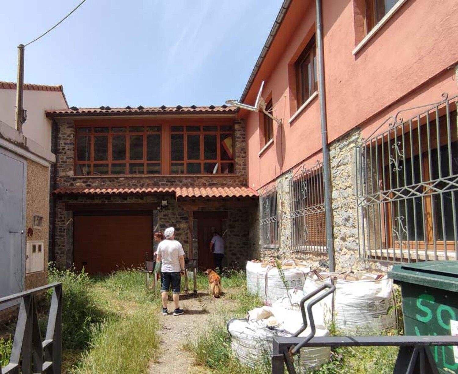 Edificio que se rehabilitará en Portilla de la Reina