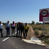 La Diputación de León concluye los trabajos de mejora de la LE-7401 entre Palacios de la Valduerna y Tabuyo del Monte