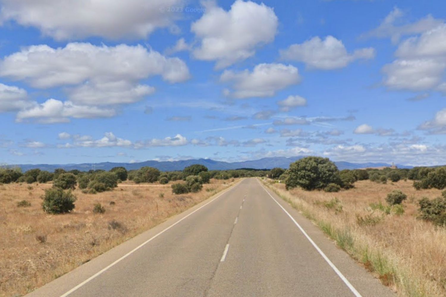 estado anterior de la carretera robledino