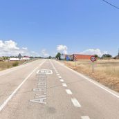 Herido un motorista tras sufrir una caída en la N-630 a la altura de Sariegos