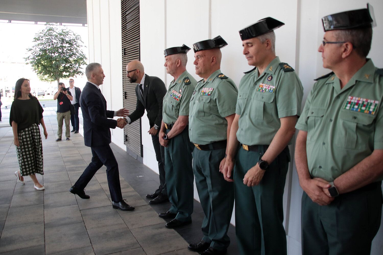 El ministro del Interior, Fernando Grande-Marlaska, presenta el sistema de denuncia telemática de la Guardia Civil | Peio García / ICAL
