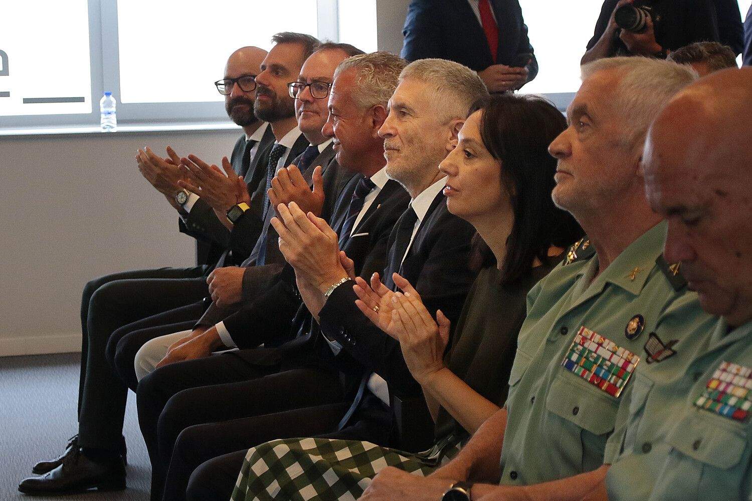 El ministro del Interior, Fernando Grande-Marlaska, presenta el sistema de denuncia telemática de la Guardia Civil | Peio García / ICAL