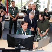 El ministro del Interior, Fernando Grande-Marlaska, presenta el sistema de denuncia telemática de la Guardia Civil | Peio García / ICAL