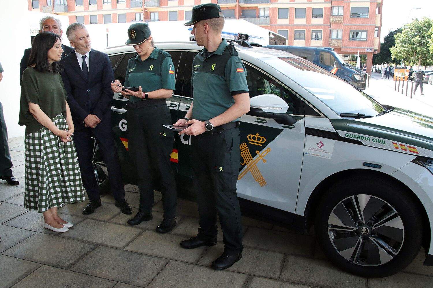 El ministro del Interior, Fernando Grande-Marlaska, presenta el sistema de denuncia telemática de la Guardia Civil | Peio García / ICAL