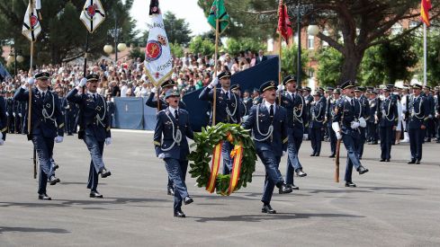 Acto de entrega de Reales Despachos a los sargentos de la XXXIII promoción de la Academia Básica del Aire de León | Peio García / ICAL