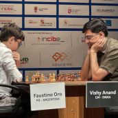 Vishy Anand alcanza la final del Magistral de León y Faustino Oro brilla como promesa mundial del ajedrez