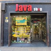 Java shop en la avenida Lancia de León