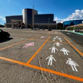 La ‘polémica’ sobre las plazas de aparcamiento para mujeres en León salta a la televisión nacional | Campillo / ICAL