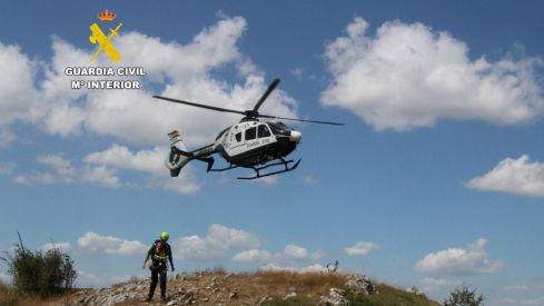 Rescatados dos senderistas en la Ruta Mielgo en Geras de Gordón (León)