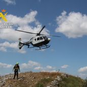 Rescatados dos senderistas en la Ruta Mielgo en Geras de Gordón (León)