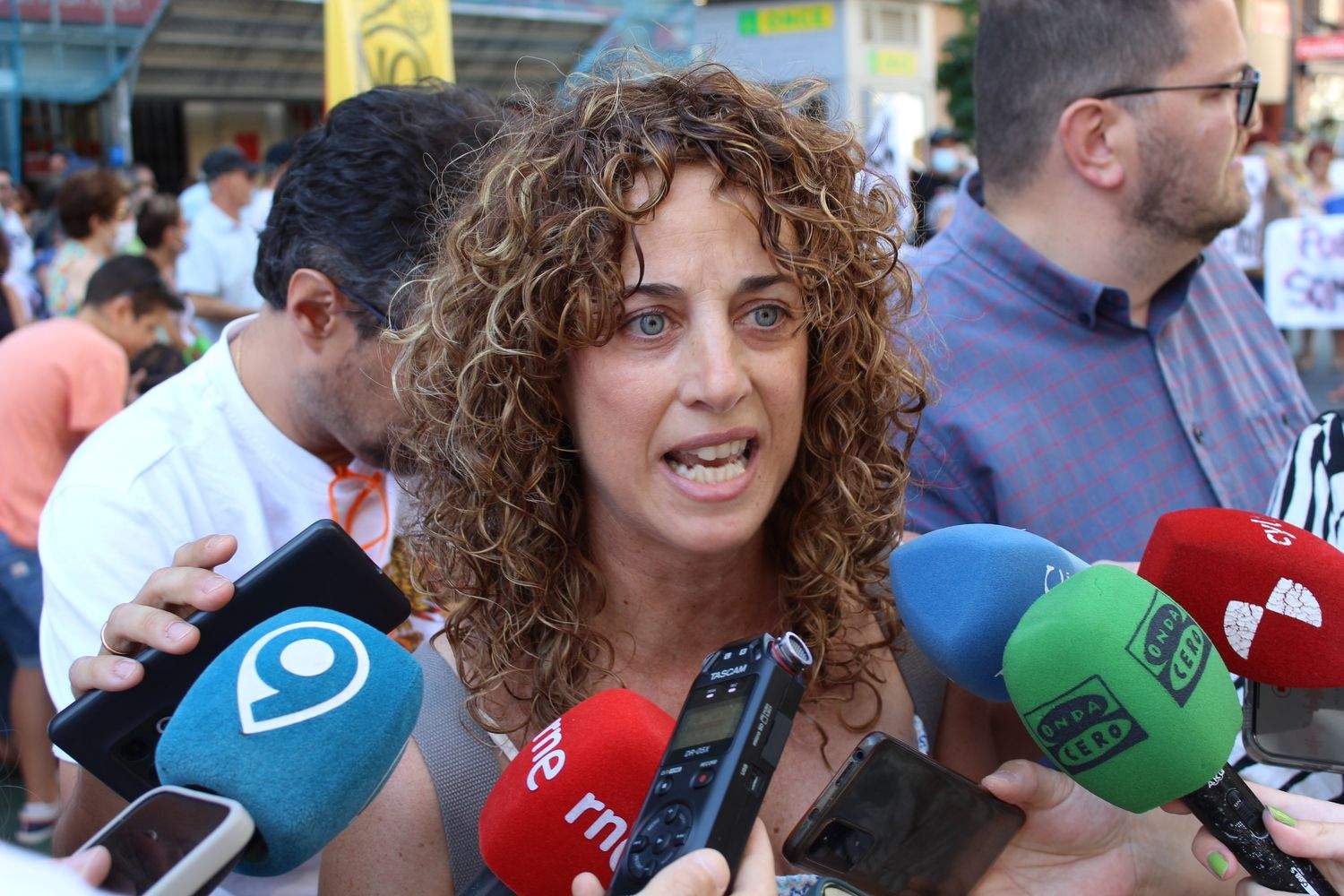 Ruth Sanz, portavoz de la Plataforma Vecinal León Sur