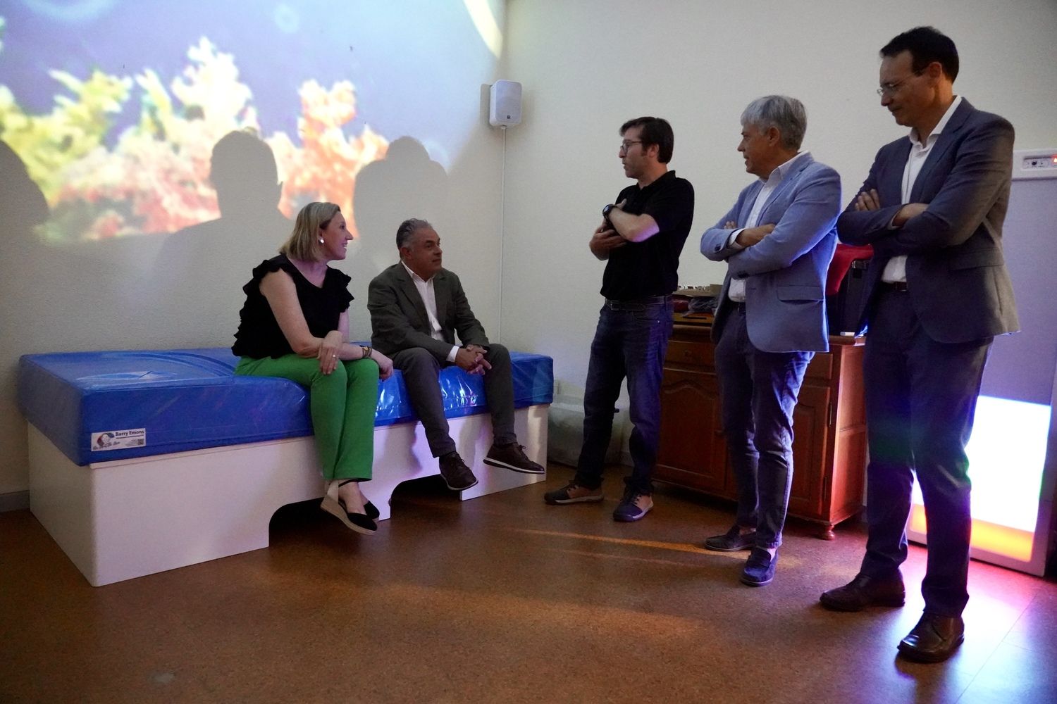 La vicepresidenta de la Junta y consejera de Familia e Igualdad de Oportunidades visita un centro social de Cáritas Diocesana de Astorga | Campillo / ICAL