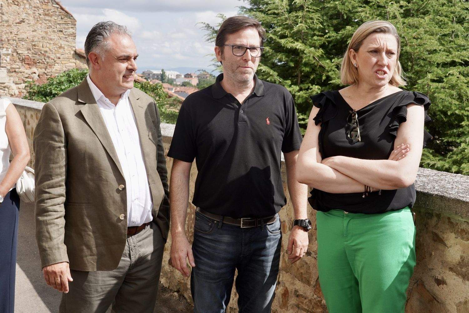 La vicepresidenta de la Junta y consejera de Familia e Igualdad de Oportunidades visita un centro social de Cáritas Diocesana de Astorga | Campillo / ICAL