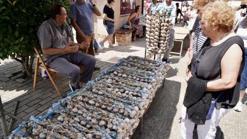 Inauguración de la Feria del Ajo de Santa Marina del Rey (León) | Campillo / ICAL