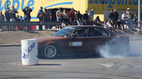 Trobajo del Camino ruge al ritmo de los motores del Slalom | José Martín