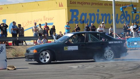 Trobajo del Camino ruge al ritmo de los motores del Slalom | José Martín