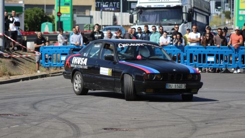 Trobajo del Camino ruge al ritmo de los motores del Slalom | José Martín