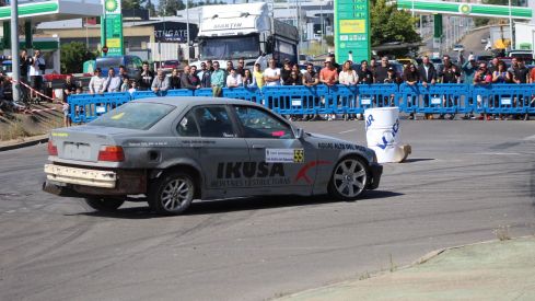Trobajo del Camino ruge al ritmo de los motores del Slalom | José Martín