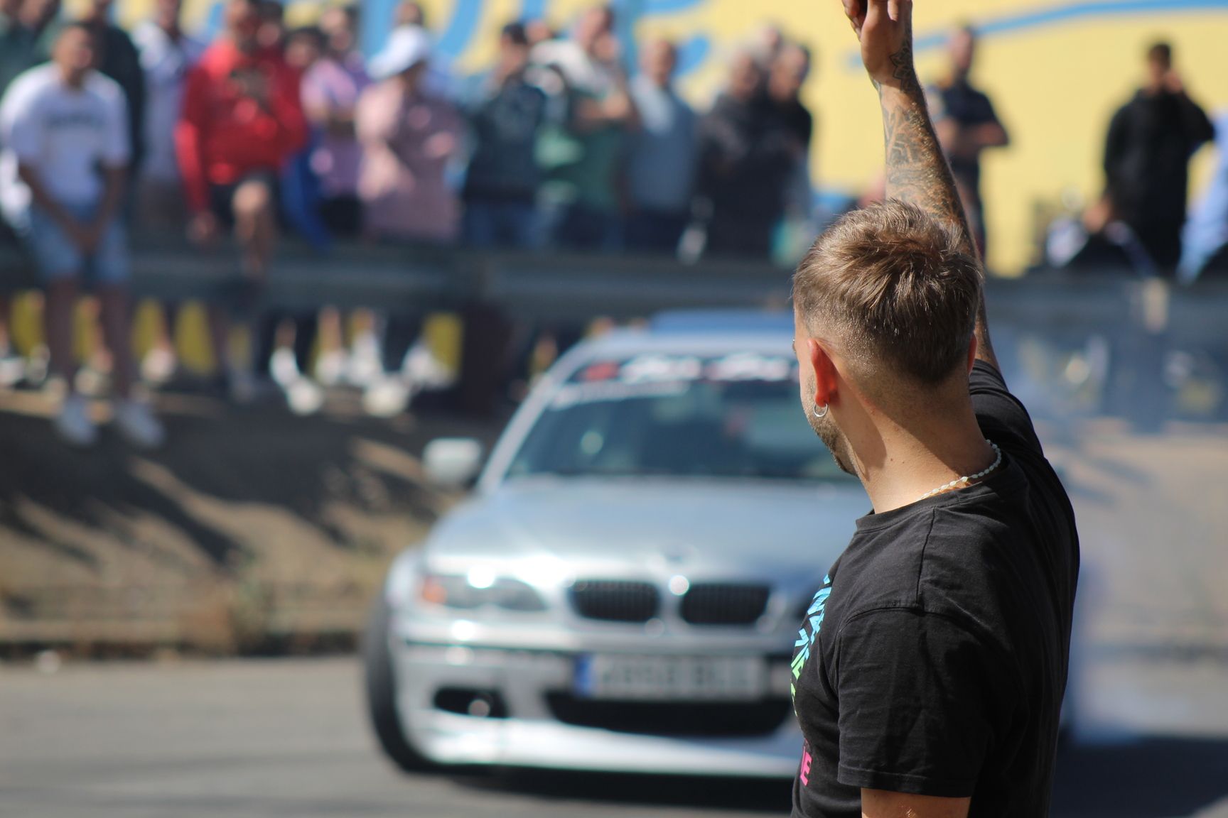 Trobajo del Camino ruge al ritmo de los motores del Slalom | José Martín