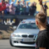 Trobajo del Camino ruge al ritmo de los motores del Slalom | José Martín