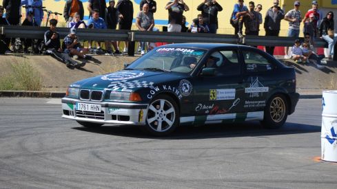 Trobajo del Camino ruge al ritmo de los motores del Slalom | José Martín