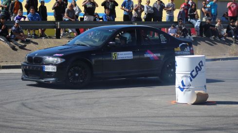 Trobajo del Camino ruge al ritmo de los motores del Slalom | José Martín