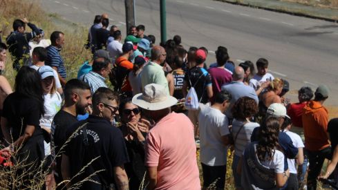 Trobajo del Camino ruge al ritmo de los motores del Slalom | José Martín