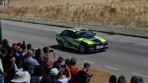 Trobajo del Camino ruge al ritmo de los motores del Slalom | José Martín