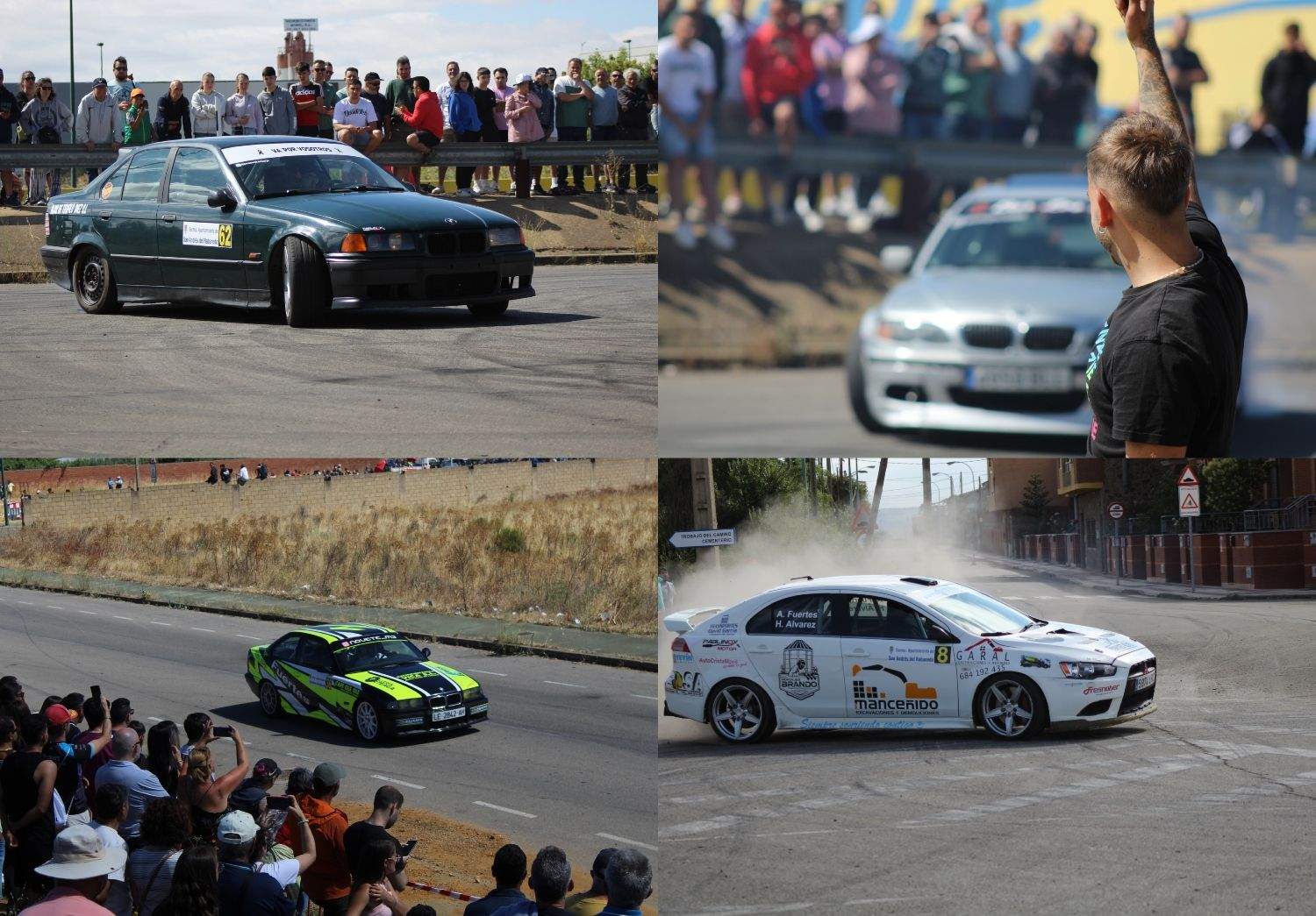 Trobajo del Camino ruge al ritmo de los motores del Slalom | José Martín