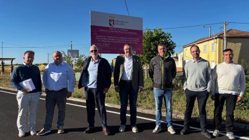 La Diputación de León invierte más de un millón de euros en la mejora de la LE-6620 entre Grajalejo y Villamoratiel