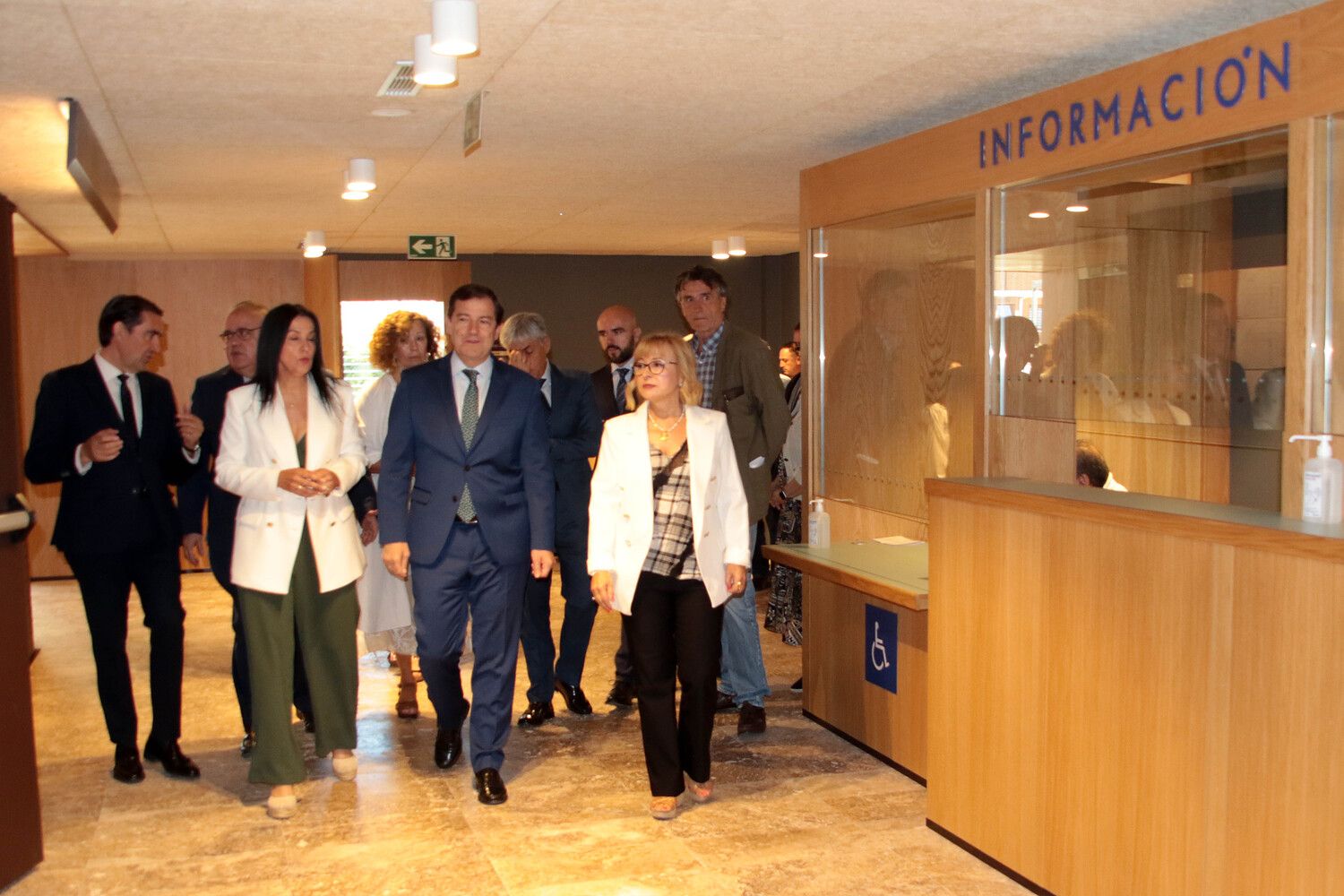 El presidente de la Junta de Castilla y León, Alfonso Fernández Mañueco, inaugura las nuevas instalaciones del centro de salud de Pinilla | Peio García / ICAL
