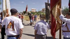 Celebración de la XXXII Fiesta de la Sobarriba, con la procesión de los Santos Patronos de cada localidad del municipio de Valdefresno | Miriam Chacón / ICAL Celebración de la XXXII Fiesta de la Sobarriba, con la procesión de los Santos Patronos de cada localidad del municipio de Valdefresno | Miriam Chacón / ICAL