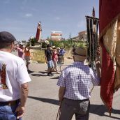 Celebración de la XXXII Fiesta de la Sobarriba, con la procesión de los Santos Patronos de cada localidad del municipio de Valdefresno | Miriam Chacón / ICAL 