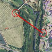 Valencia de Don Juan continúa los trámites de la futura tirolina sobre el Esla pese a la falta de ofertas