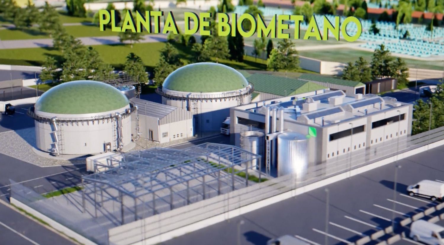 planta biometano red de calor