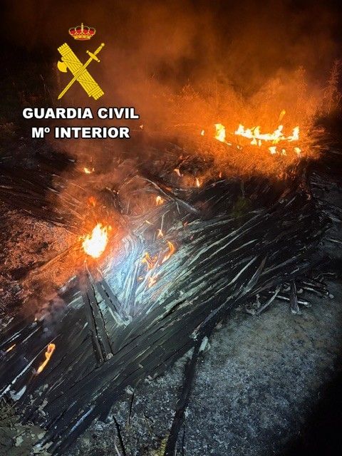 quema cableado de cobre