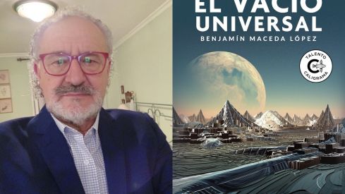 Benjamín Maceda firma el jueves su nueva novela ‘El vacío universal’ en León