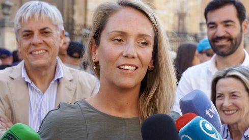 La vicesecretaria nacional de Coordinación Sectorial del PP, Alma Ezcurra,  visita León | Campillo / ICAL