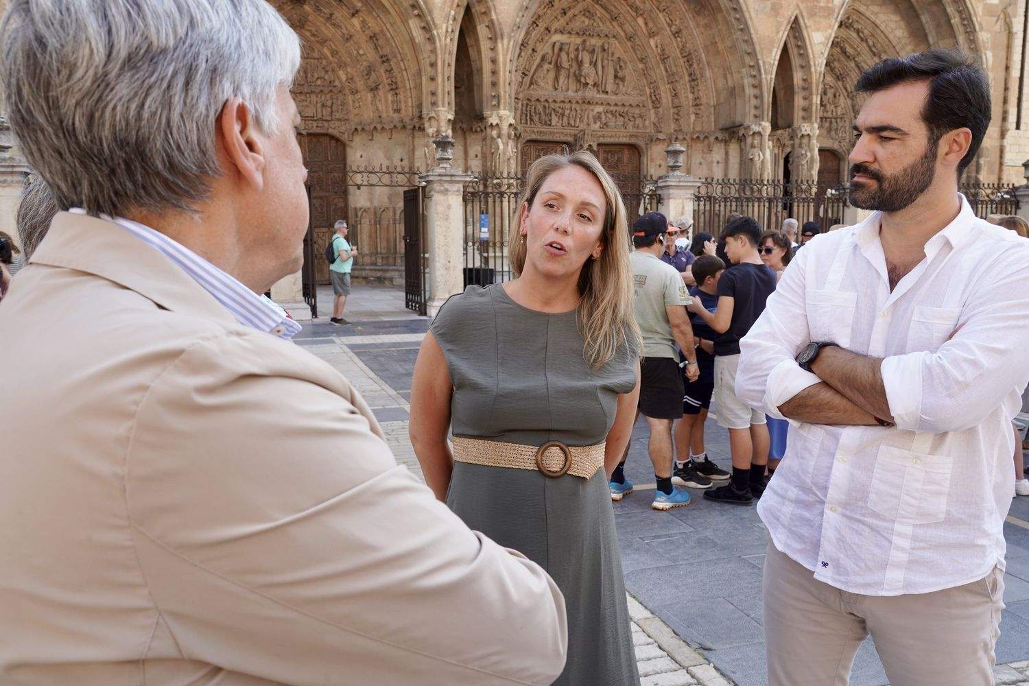 La vicesecretaria nacional de Coordinación Sectorial del PP, Alma Ezcurra,visita León | Campillo / ICAL