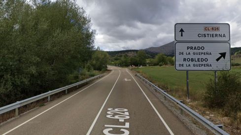 Herida una mujer de 84 años tras un accidente en Prado de la Guzpeña (León)