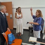 El delegado del Gobierno en CyL destaca el valor del CRE de San Andrés del Rabanedo como modelo de atención especializada 