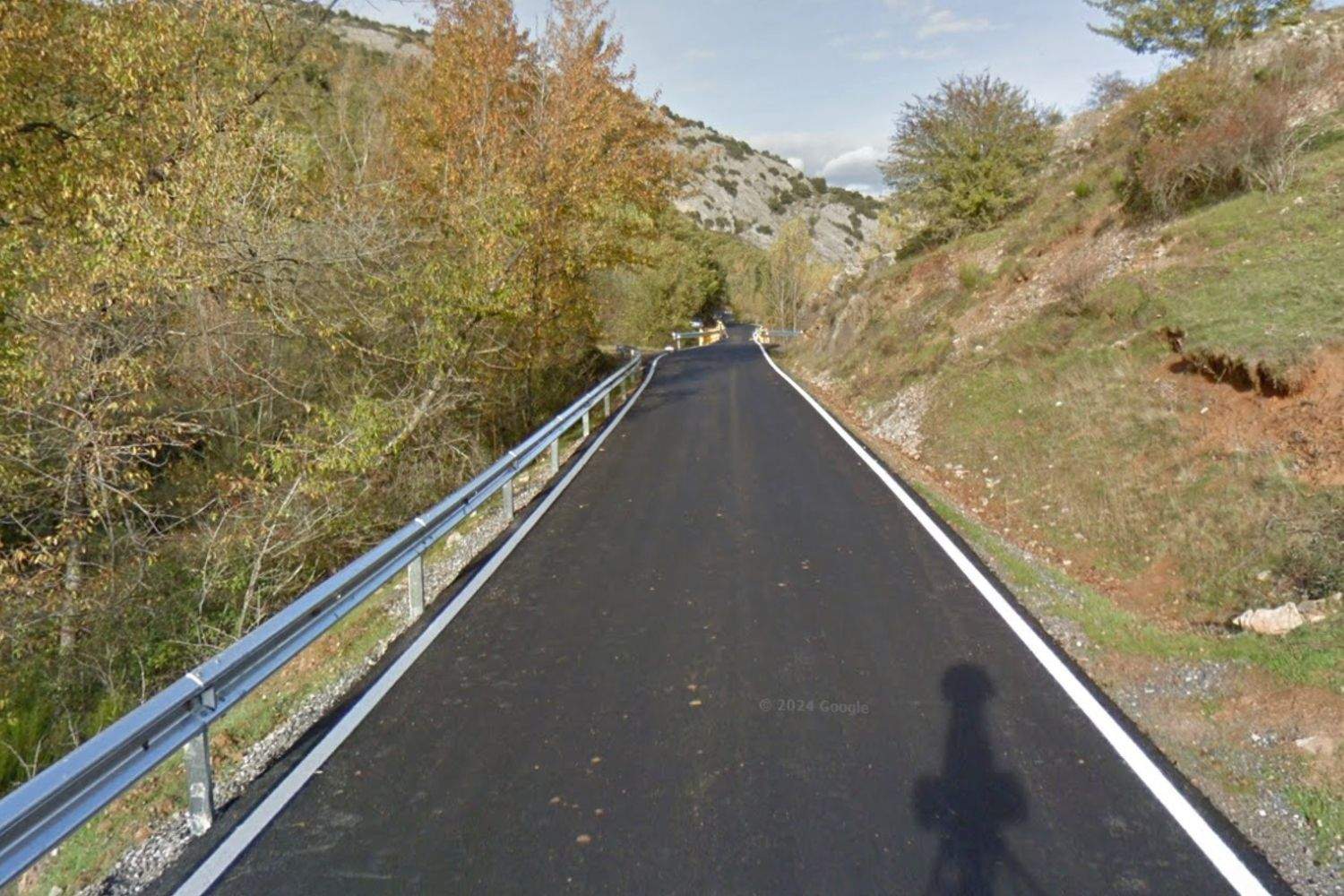 carretera en santa olaja