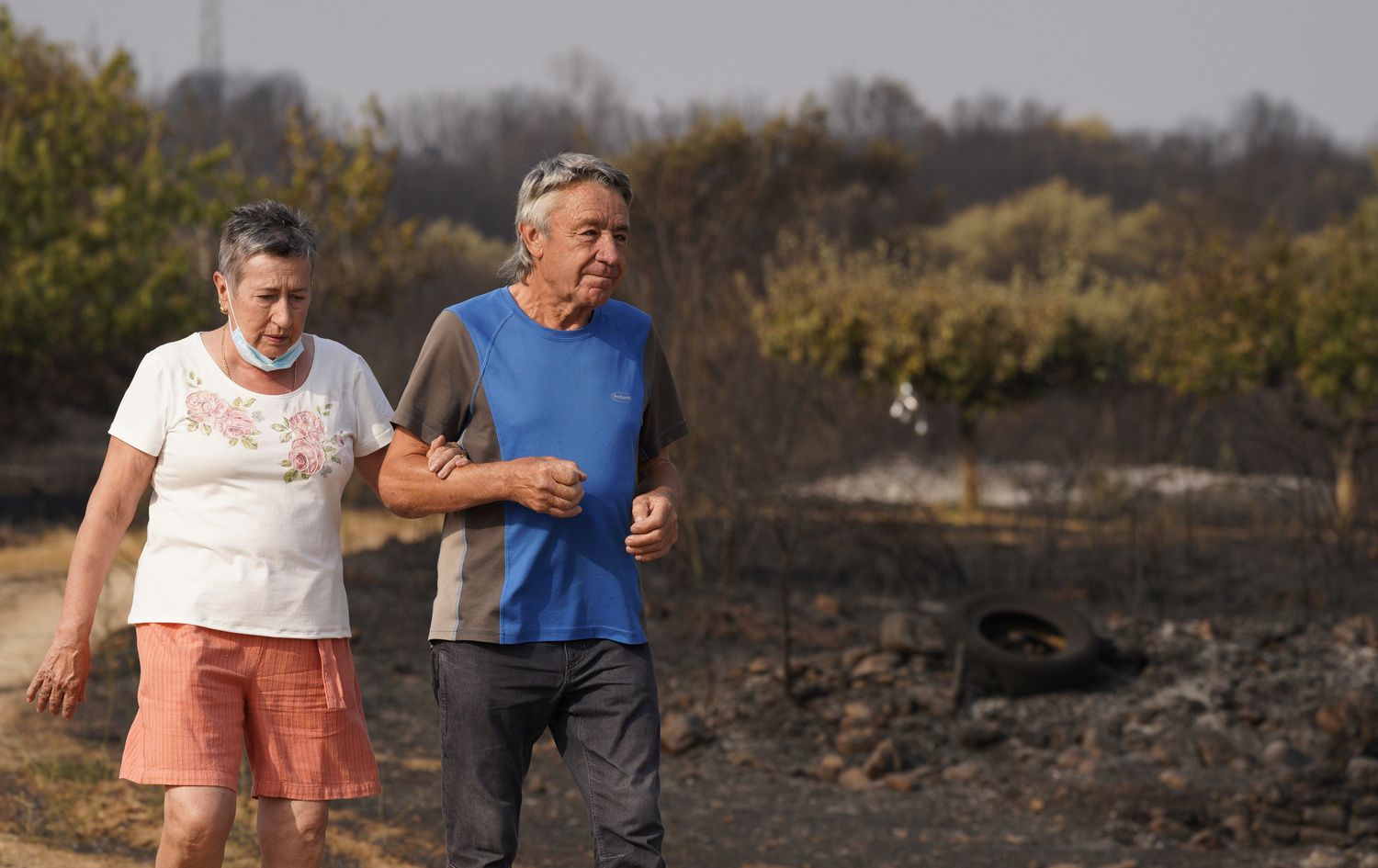Incendio en Las Médulas | César Hornija / ICAL