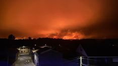 Incendio en la zona de La Valdería en la provincia de León | Bomberos de León