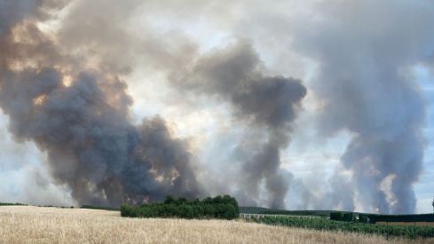 Un voluntario que donó una desbrozadora para la extinción del incendio de Castrocalbón pierde la vida en Nogarejas (León)