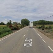 Dos heridos en un accidente entre un camión de los Bomberos de la Diputación y dos turismos en San Millán de los Caballeros (León)