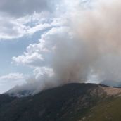 Asciende a Nivel 2 el incendio forestal de Fasgar 