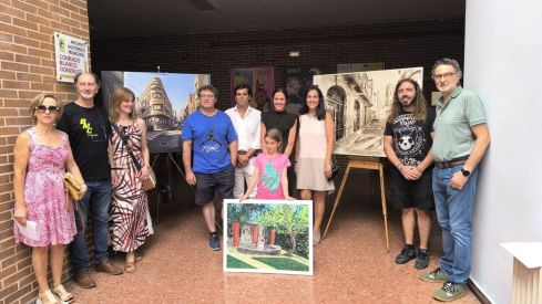 Ganadores de la tercera edición del Concurso de Pintura Rápida "Ciudad de La Bañeza"